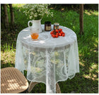 Luxury French Lace Rectangle Tablecloth