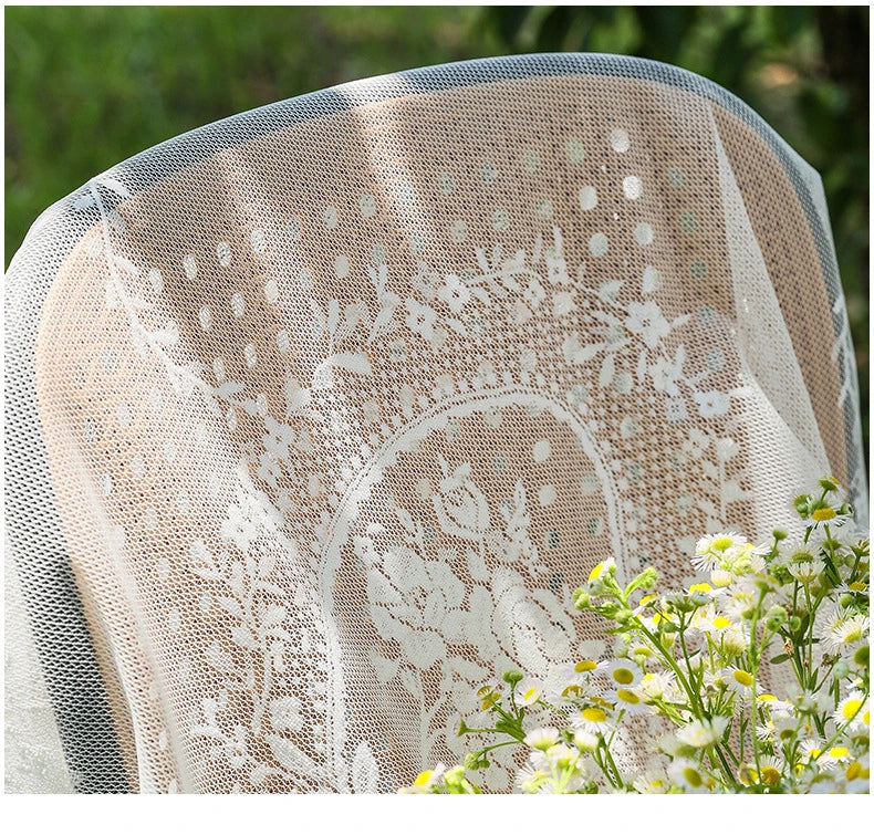 Luxury French Lace Rectangle Tablecloth