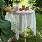 Luxury French Lace Rectangle Tablecloth